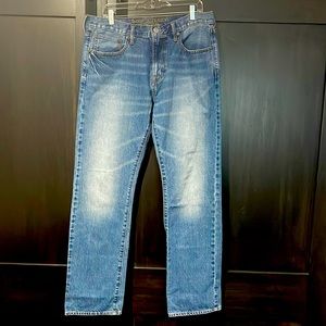 Mens American Eagle Original Straight size 34x34 jeans